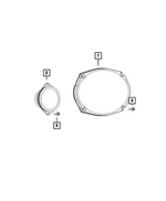 6512499AA - Interior Trim: Screw for Mopar Image