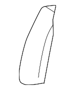 YF1Z5466800CB - Body: Pad for Ford: Taurus | Mercury: Sable Image