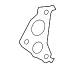 16345F0020 - Cooling System: Outlet Assembly Gasket for Toyota Image image