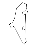 16341F0010 - Cooling System: Water Outlet Gasket for Toyota Image image