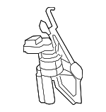 7A1Z78404C77A - Body: Actuator Assembly Bracket for Ford: Edge | Lincoln: MKX Image