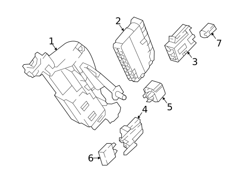 Fuse & Relay for 2017 Audi A4 Quattro #0