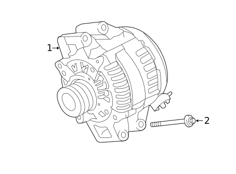Alternator for 2016 BMW M235i #0