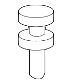5216120010 - Body: Bumper Cover Fastener for Scion: xB | Toyota: 4Runner, Celica, Echo, FJ Cruiser Image