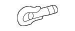 5196052080 - Body: Tow Hook for Scion: xA, xB | Toyota: Echo Image