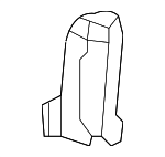 5196252030 - Body: Hole Cover Retainer Bracket for Scion: xA, xB | Toyota: Echo Image