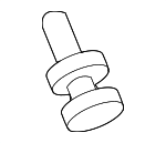 9026904054 - Body: Front Spoiler Rivet for Toyota: 4Runner, Crown Signia, Echo, Grand Highlander, Highlander, Prius C, RAV4, Tacoma Image