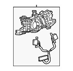 8431911010 - Steering: Switch Housing for Subaru: Solterra Image