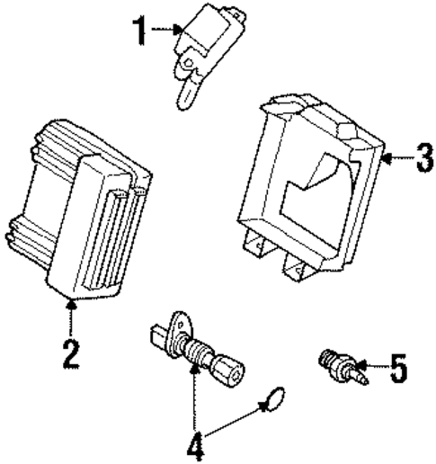 Powertrain Control for 2002 Isuzu Rodeo #0