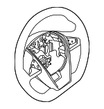 484309DJ4D - Steering: Steering Wheel for Nissan: Maxima Image