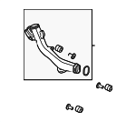 17253R40A00 - Engine: Air Inlet Tube for Honda: Accord, Crosstour Image