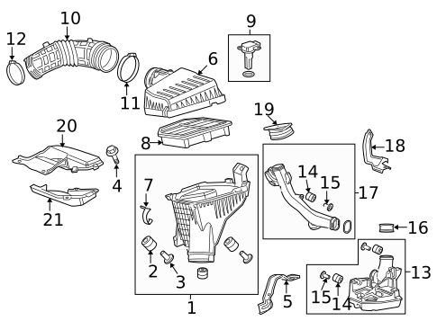 Air Intake for 2015 Honda Crosstour #0