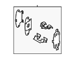 D10603JA0A - Brakes: Disc Brake Pad Set for Nissan Image