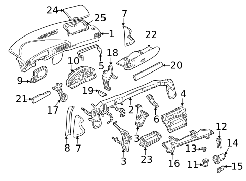 Automatic Temperature Controls for 1997 Audi A4 #1