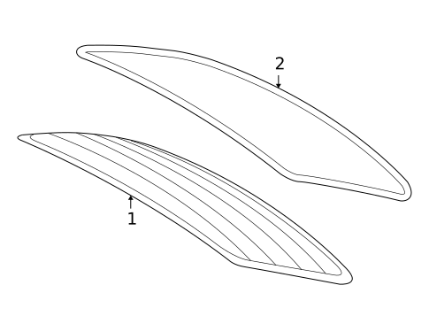 Glass & Hardware - Back for 2009 Chevrolet Aveo #0