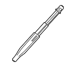 STCS19 - Steering: Motorcraftâ„¢ Lower Shaft for Ford Image