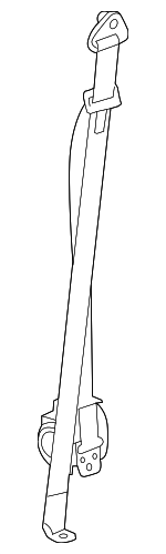 8191818960 - Electrical: Seat Belt Assembly for Isuzu Image