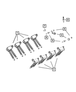 6502993 - Electrical: Hex Flange Head Bolt for Mopar Image