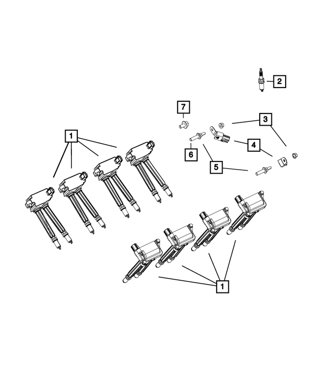 68238603AB - Electrical: Ignition Coil for Mopar Image