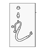 97762J5150 - HVAC: Discharge Hose for Hyundai Image