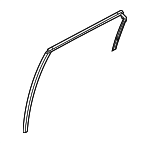 83530K5000 - : 2022-2024 Hyundai Santa Cruz - Run Channel for Hyundai: Santa Cruz Image