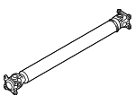 49100T1100 - Front Drive Axle: Drive Shaft for Genesis: G80, G90, GV80, GV80 Coupe Image