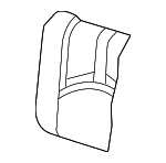 5L8Z7866600DAE - Body: Seat Back Cushion Cover for Ford: Escape Image