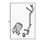 123600P030 - Engine: Front Mount for Toyota Image