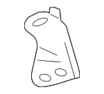 123270P020 - Engine: Mount Bracket Stay for Toyota Image