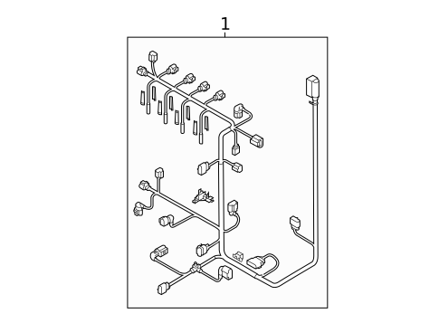 Wiring Harness for 2011 Volkswagen Golf #0