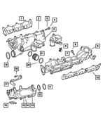 68012306AA - : Intake Manifold Plenum, Left, Side for Mopar Image