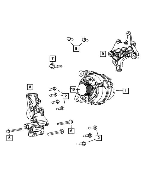 Generators / Alternators for 2011 Dodge Caliber #0