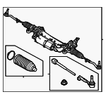 32105B78077 - Steering: Gear Assembly for BMW: i5 Image
