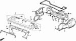 75522611000 - Interior/Bumper: GROMMET, SCREW (4MM) for Honda Image