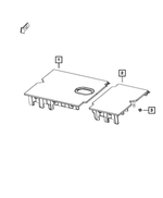 6YA06RN8AA - Interior Trim: Load Floor for Ram: 2500, 3500 Image