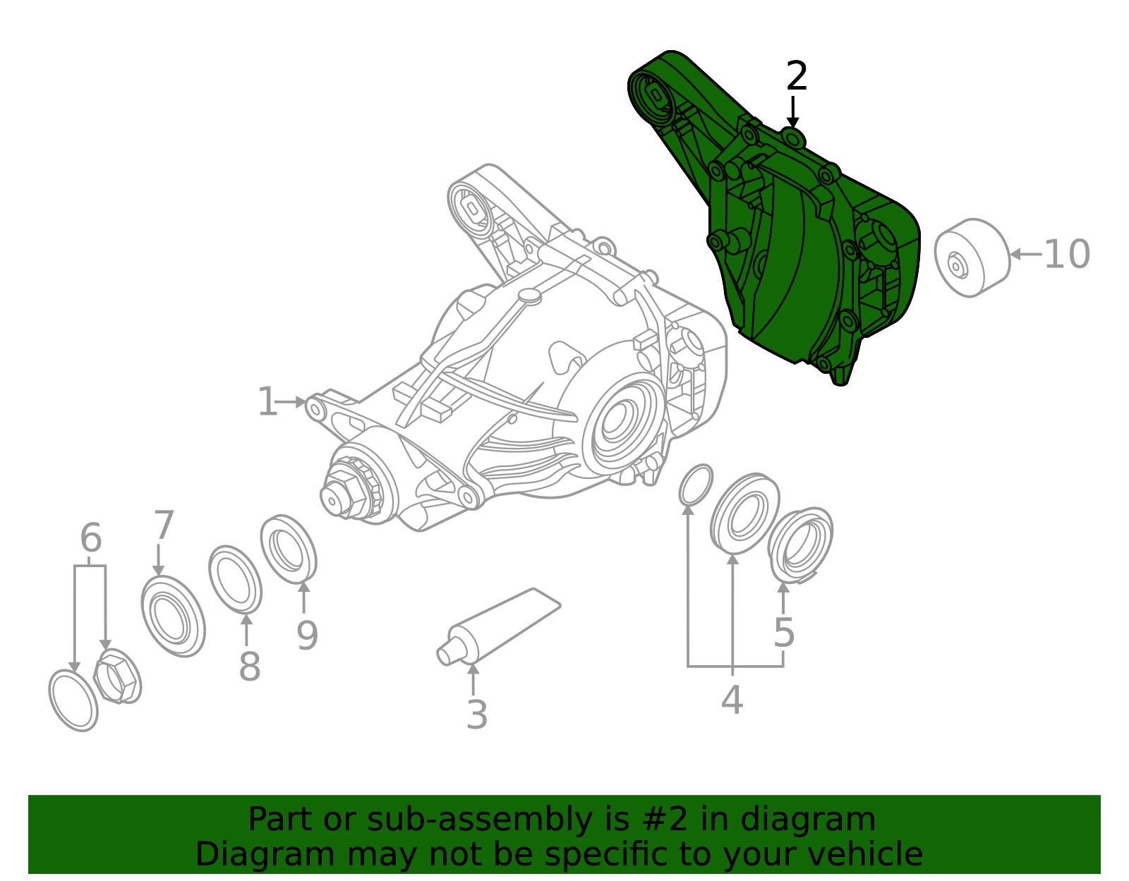 33118677750 - 2019-2025 BMW Axle Cover (33-11-8-677-750