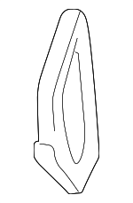 84790861 - Body: Lower Extension for Chevrolet: Express 1500, Express 2500, Express 3500, P30 | GMC: Savana 1500, Savana 2500, Savana 3500 Image