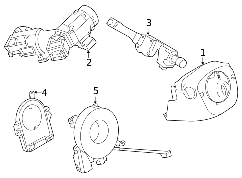 Ignition Lock for 2021 Nissan Versa #0