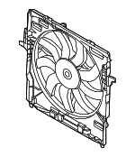 17427634471 - Cooling System: Fan Assembly for BMW Image