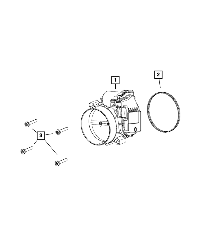 68271245AA - Fuel: Throttle Body To Intake Seal for Mopar Image image
