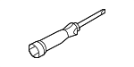1J0012255 - Body: Screwdriver for Volkswagen: Atlas, Beetle, CC, Eos, Golf, Golf R, GTI, Jetta, Passat, Phaeton, R32, Rabbit, Tiguan, Tiguan Limited, Touareg Image