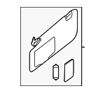 92011CA020VH - : Sun-Visor for Subaru Image