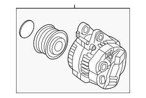 373002B960RU - : Alternator for Kia: Forte, Optima, Soul Image