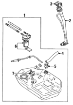 MN120696 - : Cap for Mitsubishi: Mirage Image