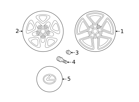 Covers & Trim for 2003 Lexus RX300 #0