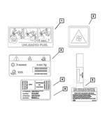 68202139AA - Labels: Fan Caution Label for Mopar Image