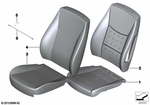52107240057 - Seats: Basic Seat Upholstery for BMW Image