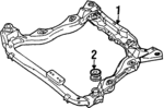 F8RZ5C145EF - Suspension: Engine Cradle for Ford: Contour | Mercury: Cougar, Mystique Image