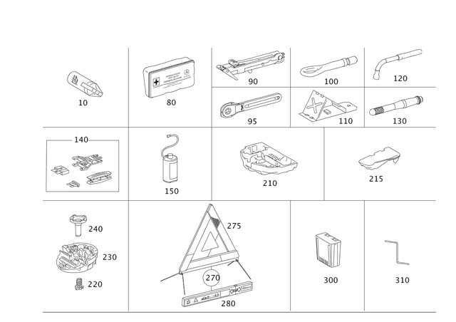 4145810049 - Tools and Accessories: Key for Mercedes-Benz Image image