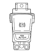 61315A72FE4 - : Switch for BMW: 530e, 530e xDrive, 530i, 530i xDrive, 540d xDrive, 540i, 540i xDrive, M5, M550i xDrive Image